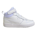 Nike scarpa sneakers da junior alta Court Borough Mid 2 CD7782-100 bianco