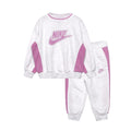 Nike Tuta Baby Color Blocked 36N697-X58 Grigio Rosa