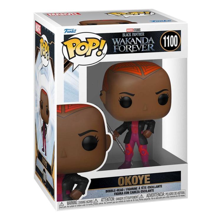 Funko Pop Marvel Black Panther Wakanda Forever - Okoye (1100) Girl Vinyl Figure