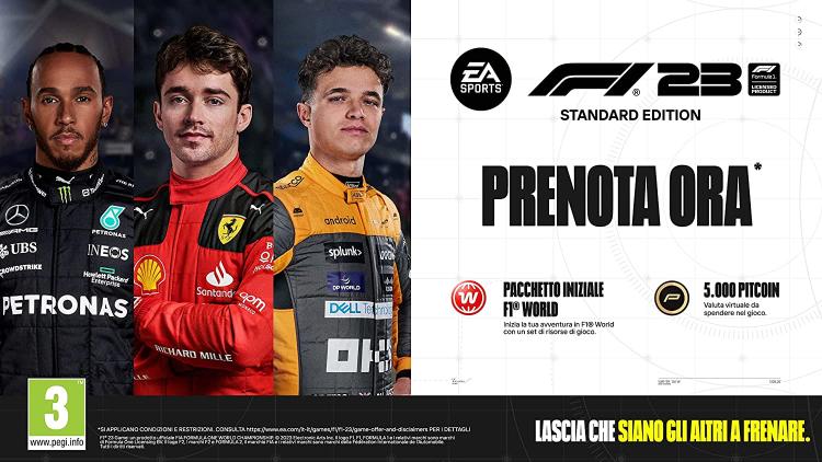 F1 23 Ps5 Gioco Ufficiale Fia Formula Uno 2023 Italiano Playstation 5 Sigillato