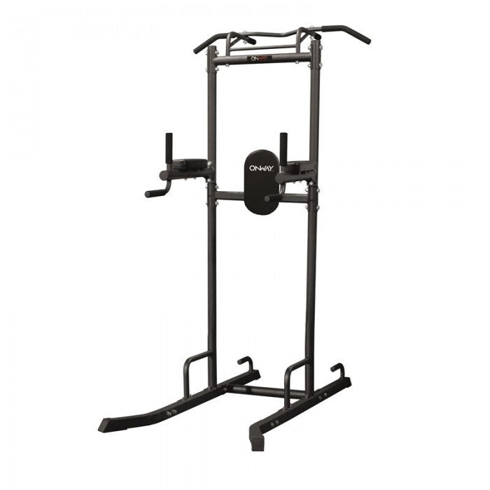 OnWay Fitness Power Tower OF2505 Acciaio 8 Impugnature 120kg - Stazione Calisthenics Professionale