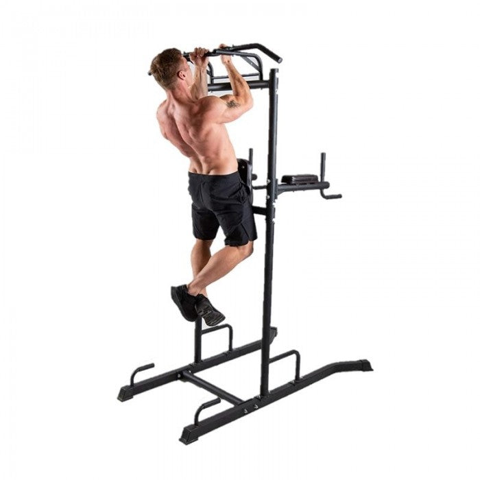 OnWay Fitness Power Tower OF2505 Acciaio 8 Impugnature 120kg - Stazione Calisthenics Professionale