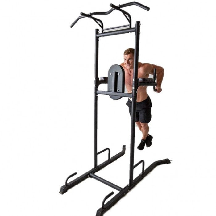 OnWay Fitness Power Tower OF2505 Acciaio 8 Impugnature 120kg - Stazione Calisthenics Professionale