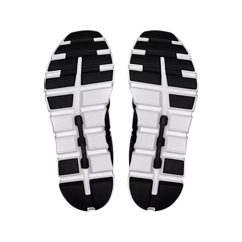 On Cloud 6 Donna Nero Bianco - Scarpe Running Ammortizzazione CloudTec