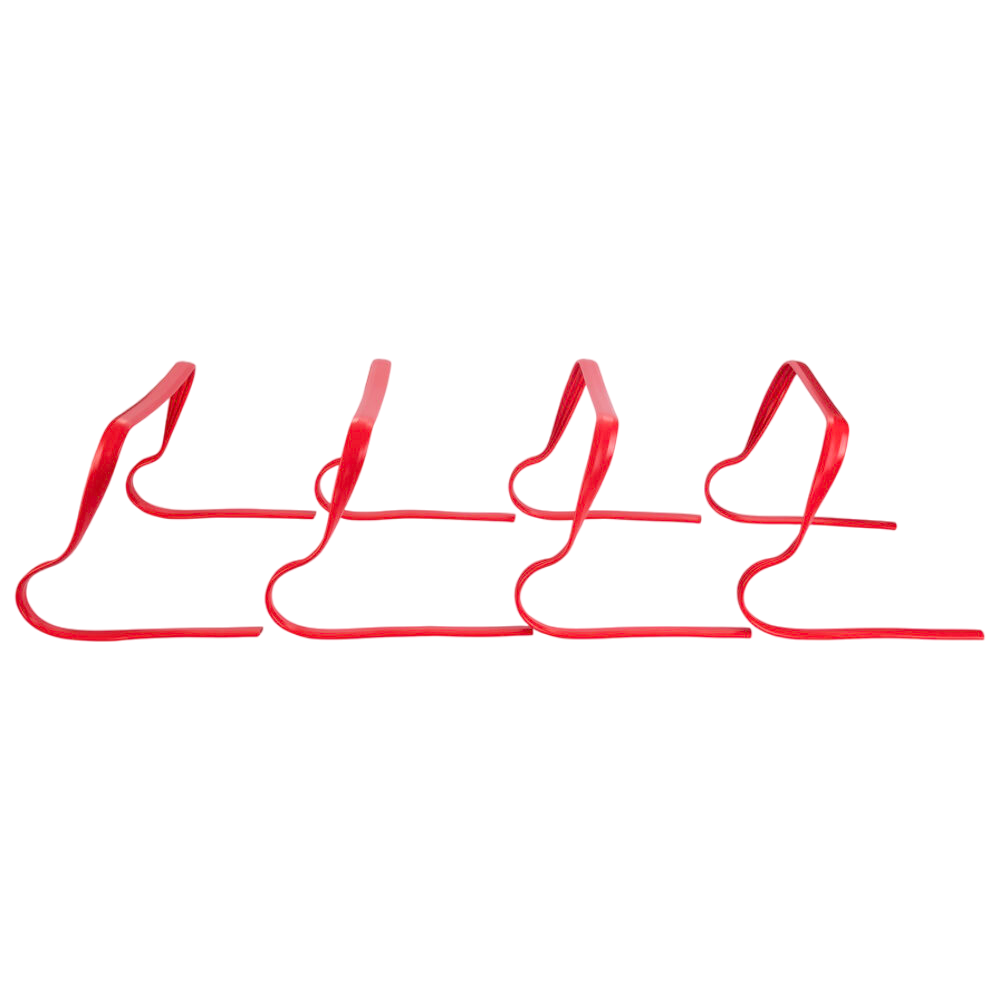 Pure 2Improve Set di 4 Ostacoli Flessibili da 14cm P2I361170 red