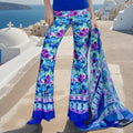 Panta Zampa Flowers Bluette