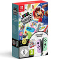 Nintendo Switch Bundle Super Mario Party Gioco + 2 Joy-Con Verde/Viola Pastello