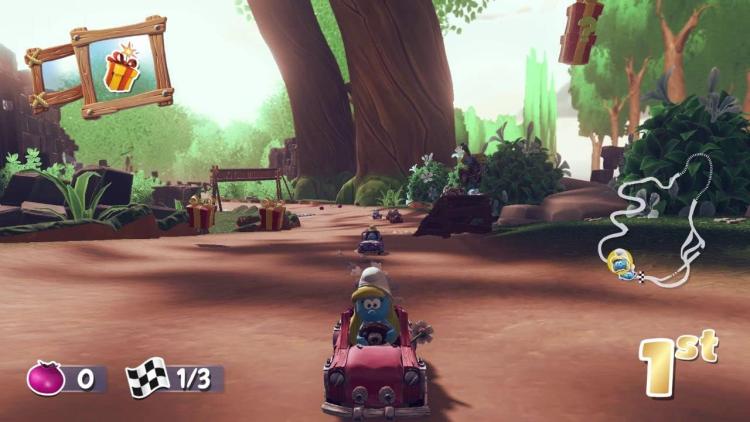 Puffi Kart Nintendo Switch Videogioco Switch Eu Italiano Gioco Nuovo Sigillato
