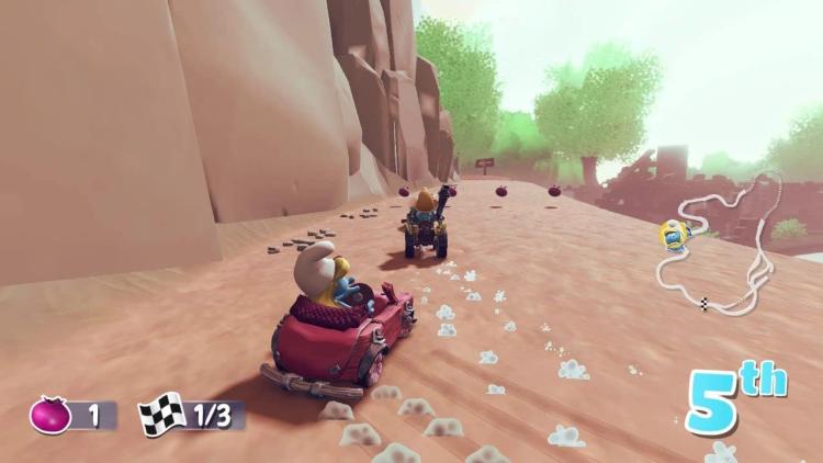 Puffi Kart Nintendo Switch Videogioco Switch Eu Italiano Gioco Nuovo Sigillato