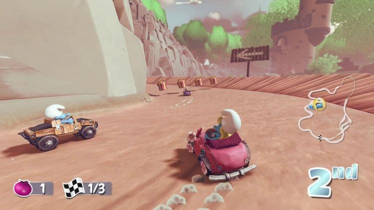 Puffi Kart Ps5 Videogioco Playstation 5 Eu Italiano Gioco Nuovo Sigillato