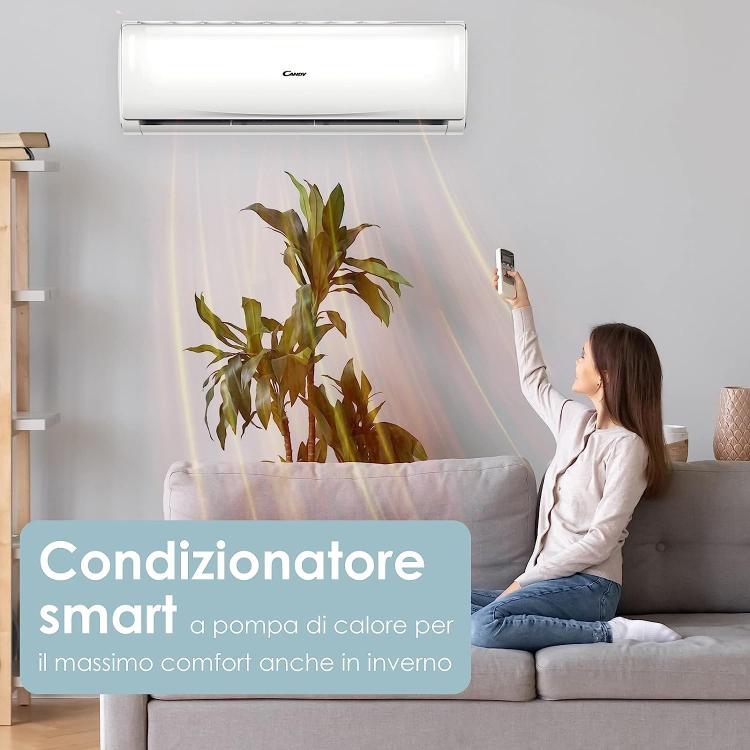Candy Pura Climatizzatore Condizionatore 18000 Btu Inverter R32 A++ Wifi + App