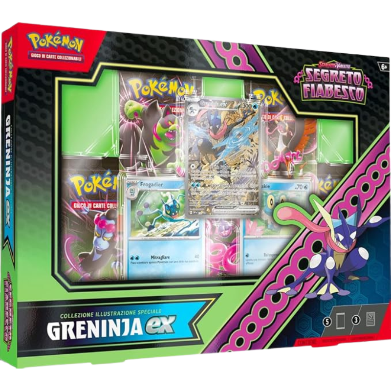 Collezione Illustrazione Speciale Greninja ex - Segreto Fiabesco (IT)