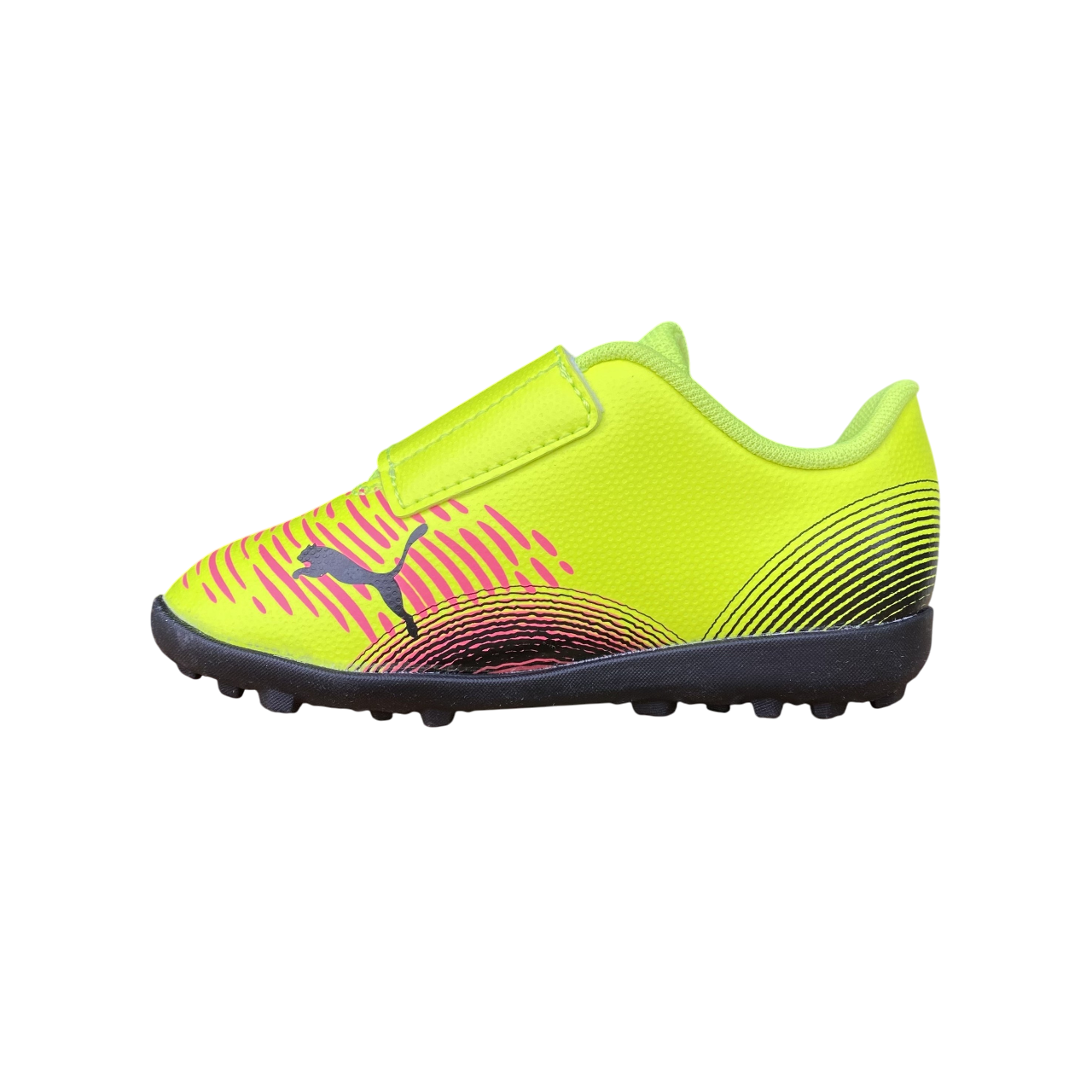 Puma Future 8 Play TT V 108401-03 - Scarpe Calcetto per Bambini con Strappo