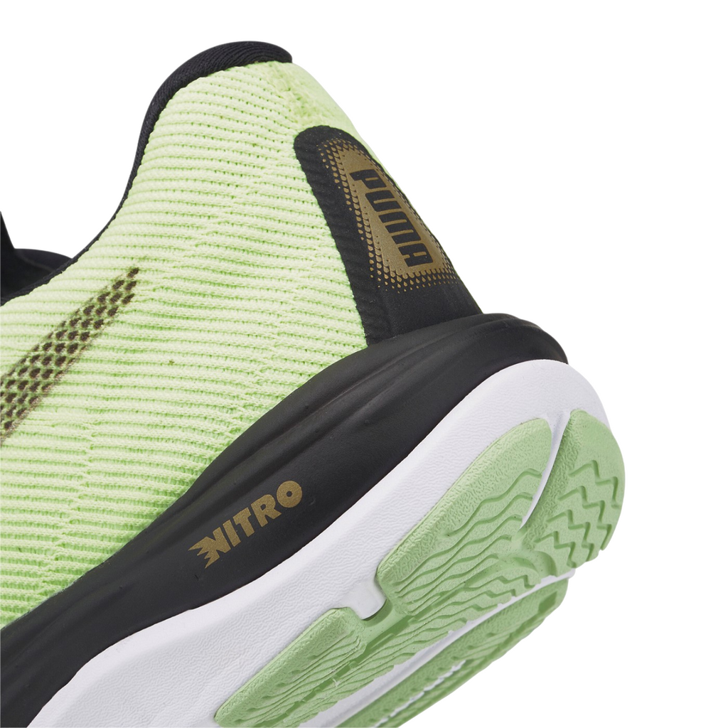 Puma Velocity Nitro 2 Run 75 378529-01 Fast Yellow Black Scarpa Running Uomo Velocità