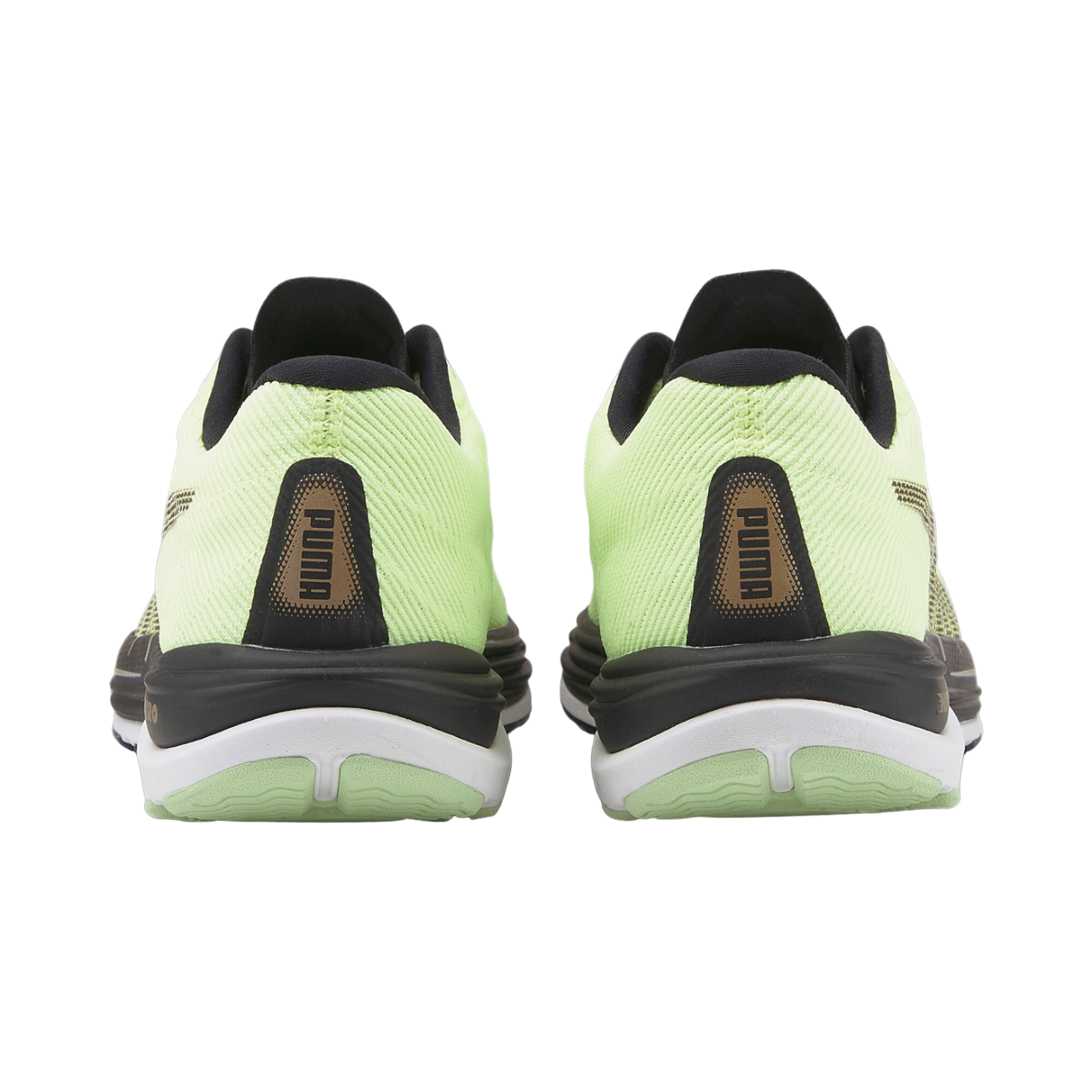 Puma Velocity Nitro 2 Run 75 378529-01 Fast Yellow Black Scarpa Running Uomo Velocità