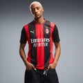 Puma Maglia Calcio AC Milan Home Jersey Replica Uomo Rosso Nero - 784121-01
