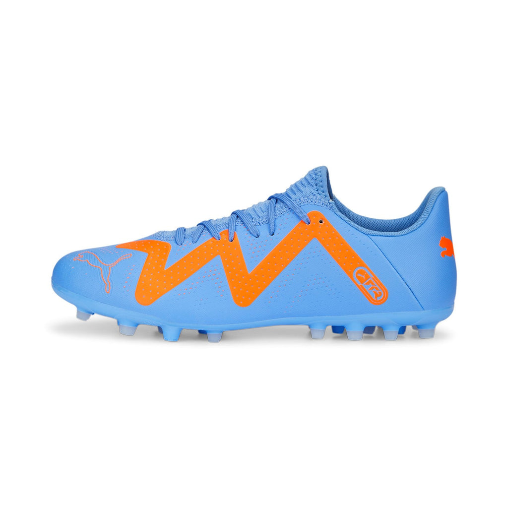 Puma scarpa da calcio da uomo Future Play MG 107190 01 blu bianco arancio