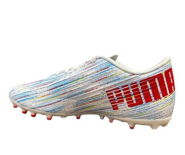 Puma scarpa da calcio da uomo Ultra 4.2 MG 106356 03 bianco-rosso