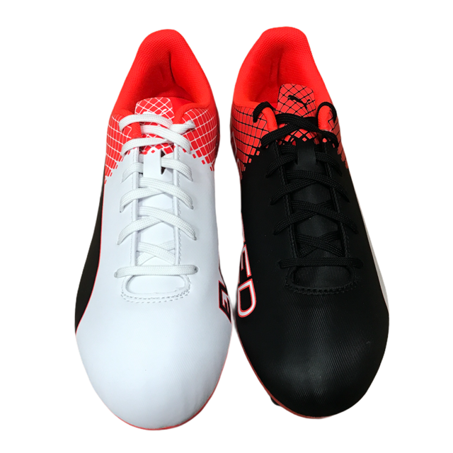 Puma scarpa da calcio da uomo evoSpeed 5.5 AG 103598 nero-bianco-rosso