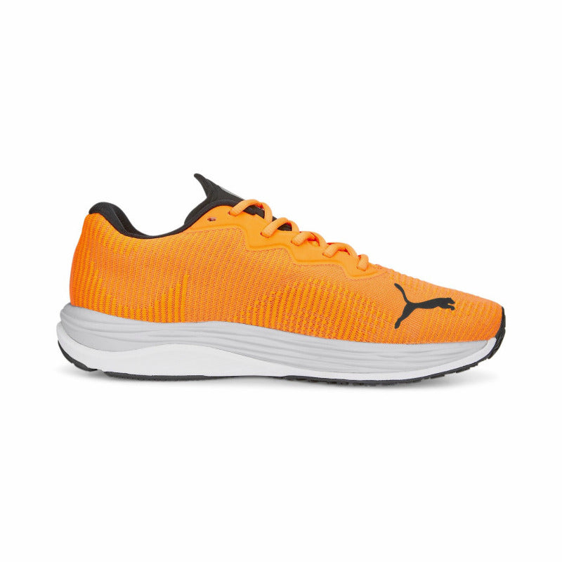 Puma Velocity Nitro Fade Uomo Arancio Verde Scarpe Running 378526-03