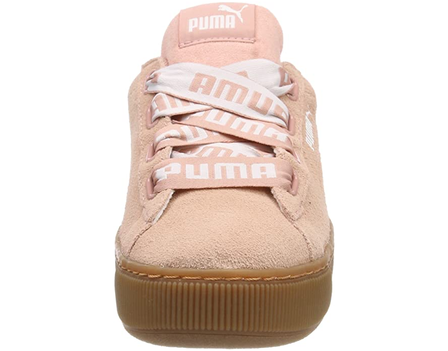Puma Vikky Ribbon Bold 365314-02 Sneakers Donna Zeppa Pesca
