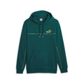 Puma felpa con cappuccio da uomo Ess+ minimal Gold 680013-43 verde