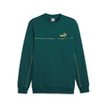 Puma felpa girocollo da uomo ESS Minimal gold 680014 43 verde