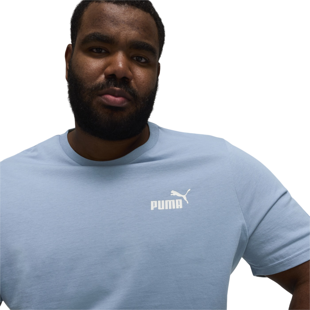 Puma maglietta manica corta da uomo ESS+ 847382 20 celeste