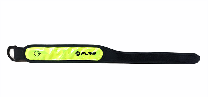 Pure 2Improve Fascia Rifrangente LED Running Notturno - Reflective Armband