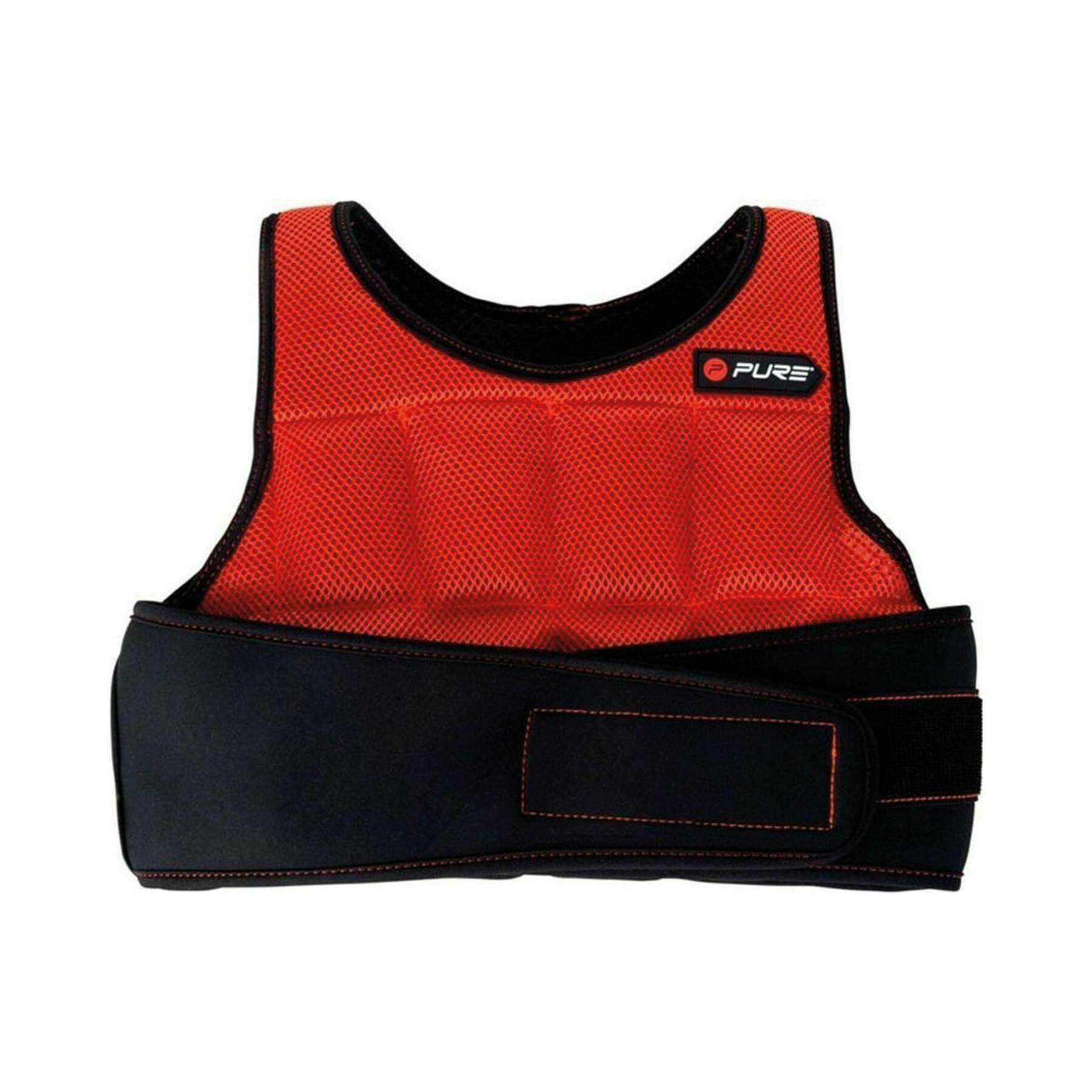 Pure 2Improve Gilet Zavorrato Weighted Vest P2I200480 5kg Nero