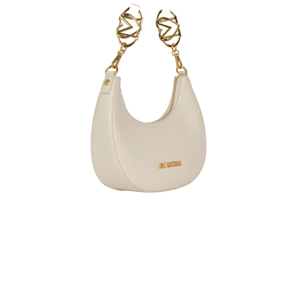BORSA A SPALLA AVORIO