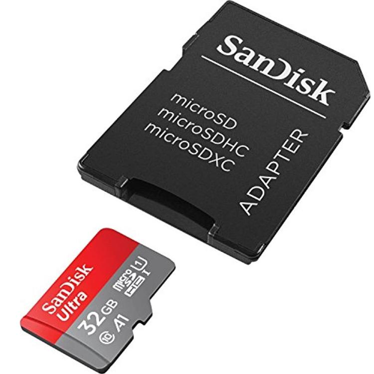 Sandisk Ultra Microsdxc 128Gb Uhs-I Classe 10 + Adattatore Micro Sd Smartphone