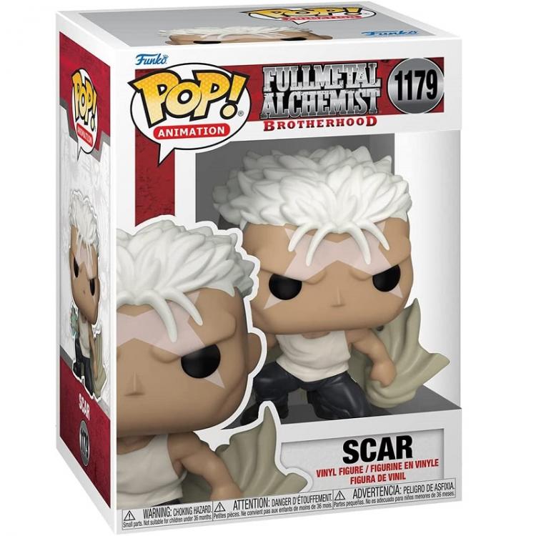 Funko Pop ! Animation Fullmetal Alchemist Brotherhood - Scar (1179) Vinyl Figure