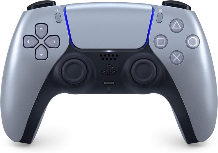 Sony Controller Dualsense Playstation 5 Dualshock Pad Ps5 Grigio Grey Silver
