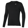 Mizuno Maglia mezza zip da corsa Impulse Core LS Half Zip J2GA153509 black
