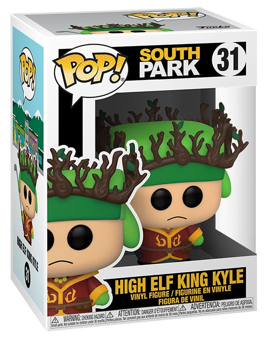 Funko Pop ! South Park Stick Of Truth (31) High Elf King Kyle Vinyl Figure 9Cm
