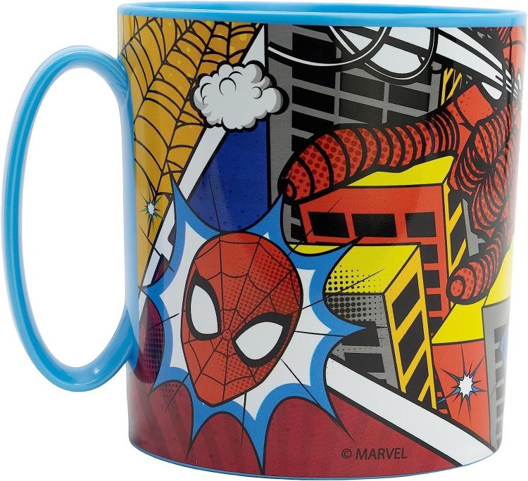 Tazza Tazzone Per Bambini Spiderman  350Ml Marvel Supereroi Uomo Ragno