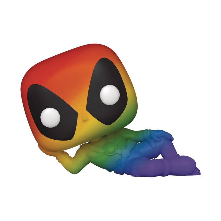 Funko Pop ! Marvel Pride - Deadpool (320) Vinyl Figure 9Cm Multicolor Dead Pool