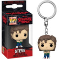 Funko Pop! Pocket Keychain - Netflix: Stranger Thing (Steve) Serie Portachiavi