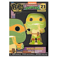 Funko Pop Pin ! Teenage Mutant Ninja Turtles (21) Michelangelo Figure Tmnt 9Cm