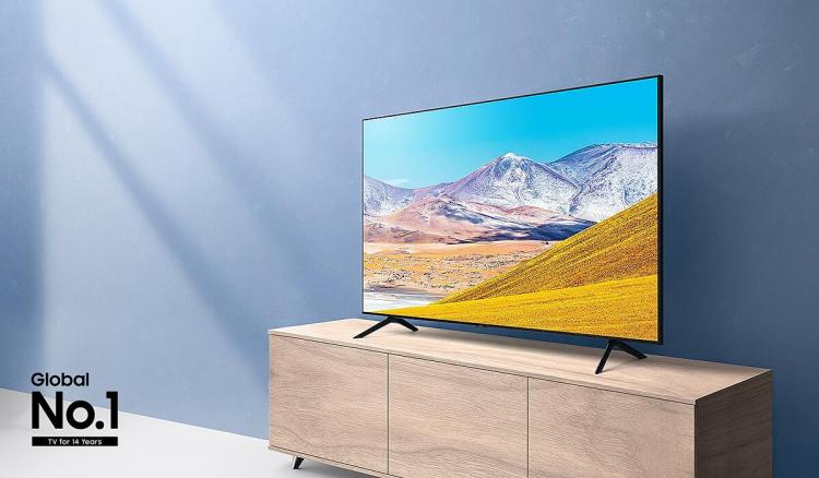 Samsung Smart Tv 43" Led Ultra Hd 4K Dvb T2/S2 Ue43Tu8072U Televisore Uhd Hdr