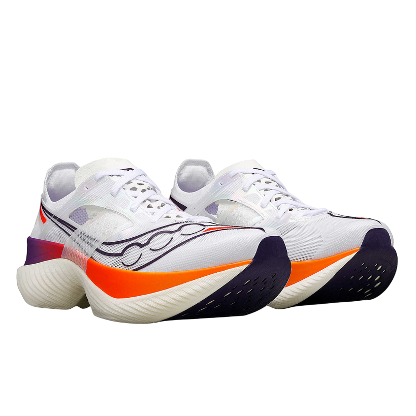 Saucony Endorphin Elite S20768-126 Scarpa Racing Carbonio Uomo Bianco