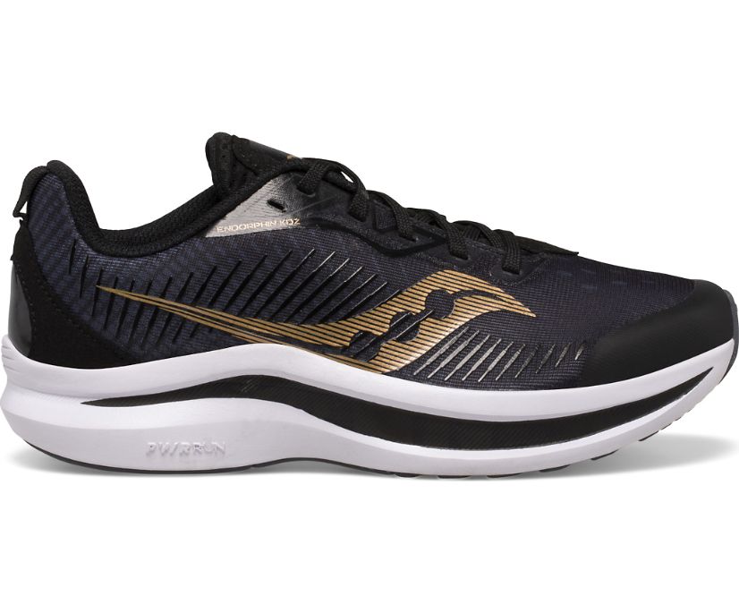 Saucony Endorphin 195018160614 Scarpe Running Ragazzo Junior Nero Oro