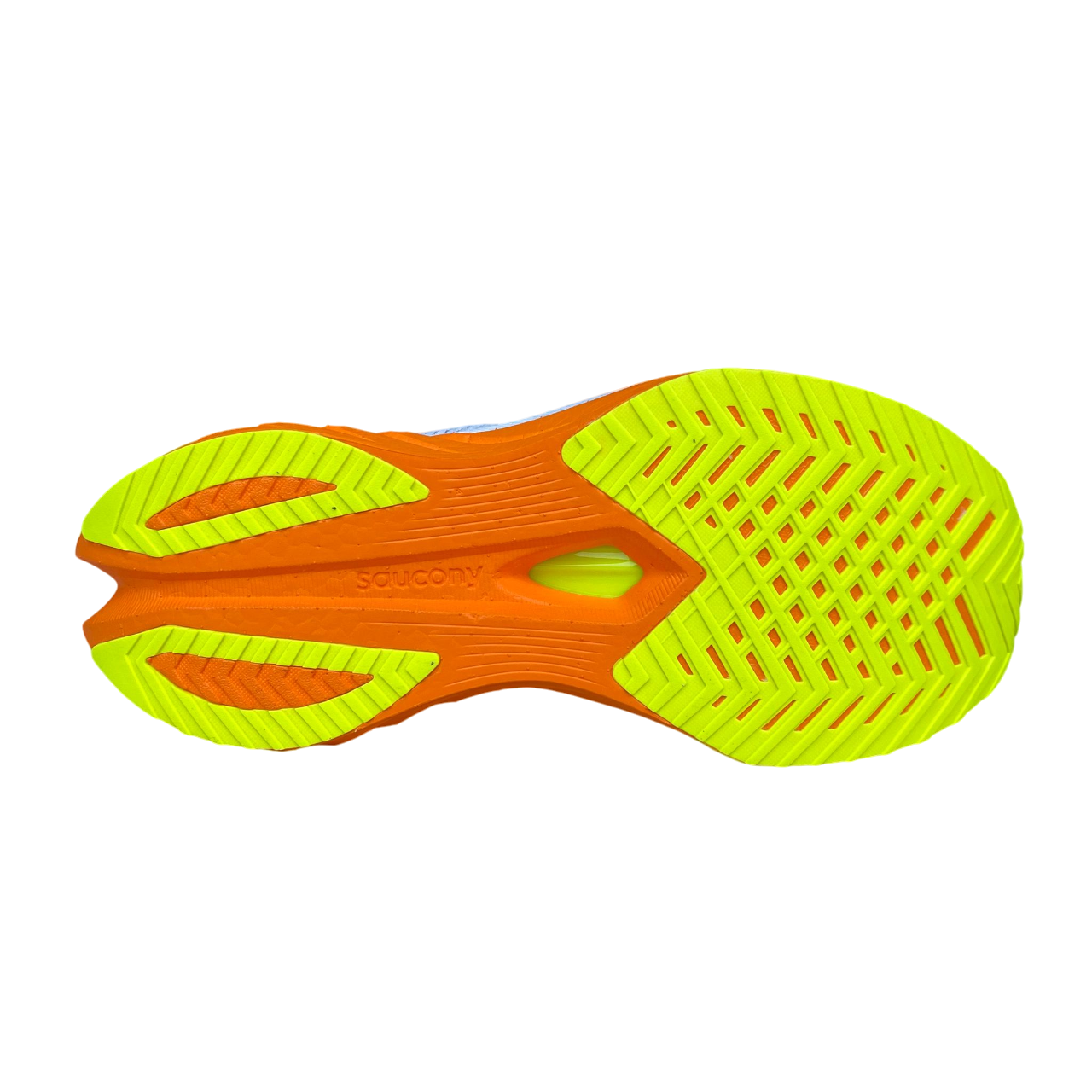 Saucony Endorphin Speed 4 S20940-30 Scarpe Running Uomo Piastra Nylon Gara Allenamento Veloce Bianco Arancio