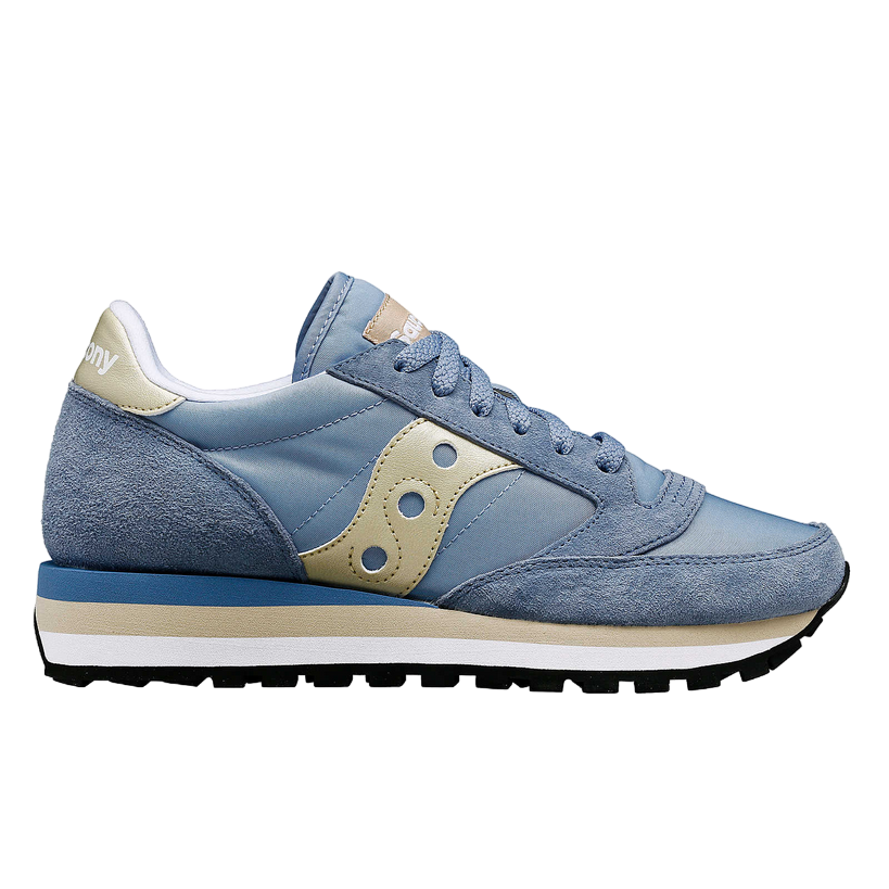 Saucony Jazz Triple S60530-44 Blu Chiaro Oro | Sneakers Donna Platform