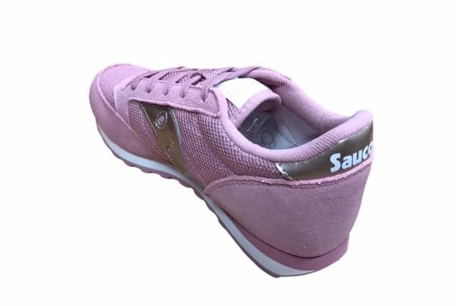 Saucony Originals scarpa sneakers da ragazza Jazz SK159614Y rosa-argento
