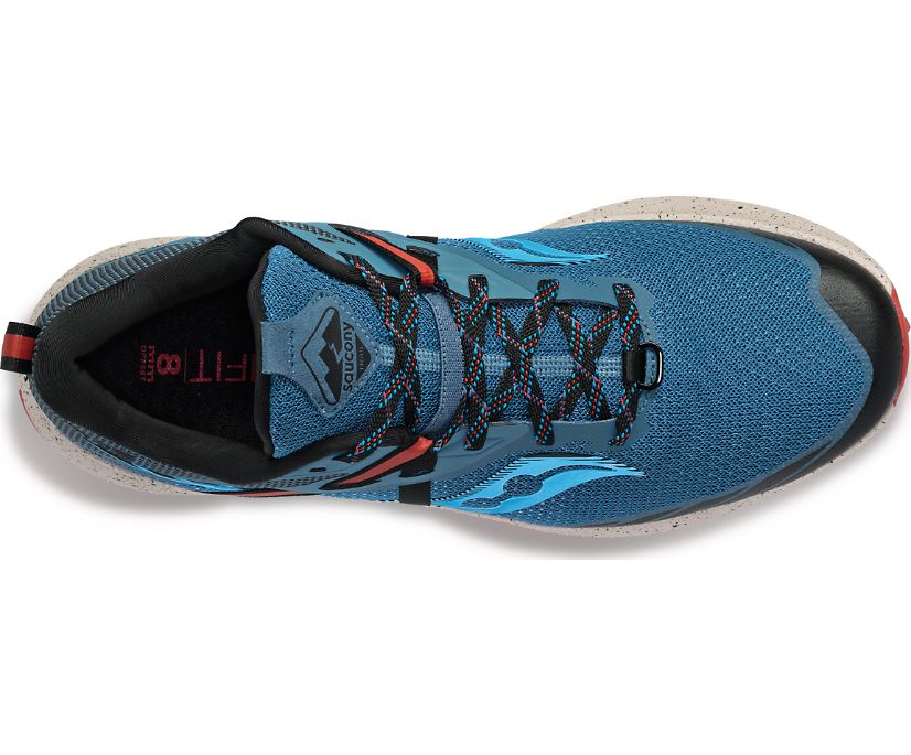 Saucony Ride 15 TR S20775-31 Deep Sea Lava - Scarpe Trail Running Uomo Ammortizzate