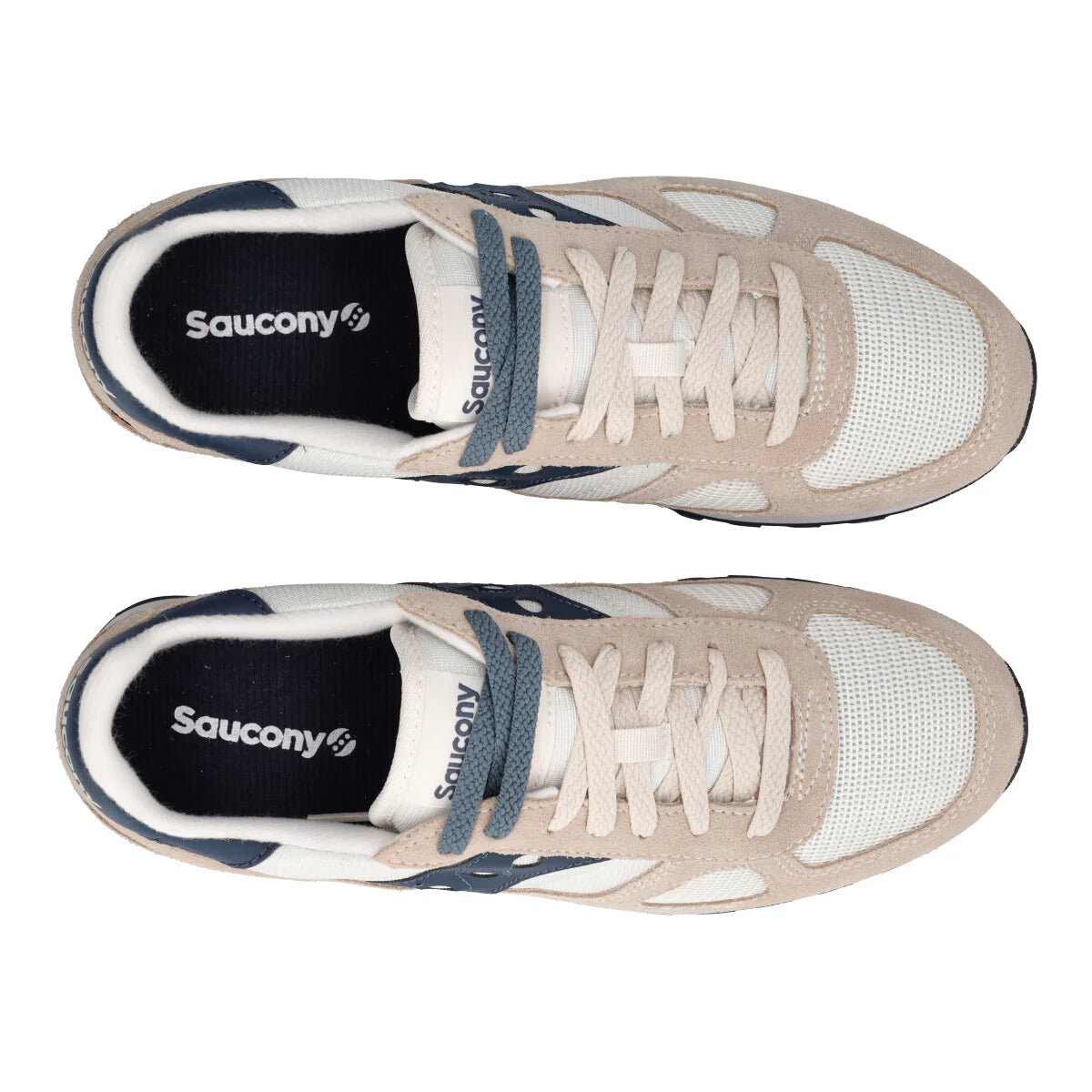 Saucony Shadow Original S2108-879 Sneakers Uomo Bianco Navy Blu Vintage