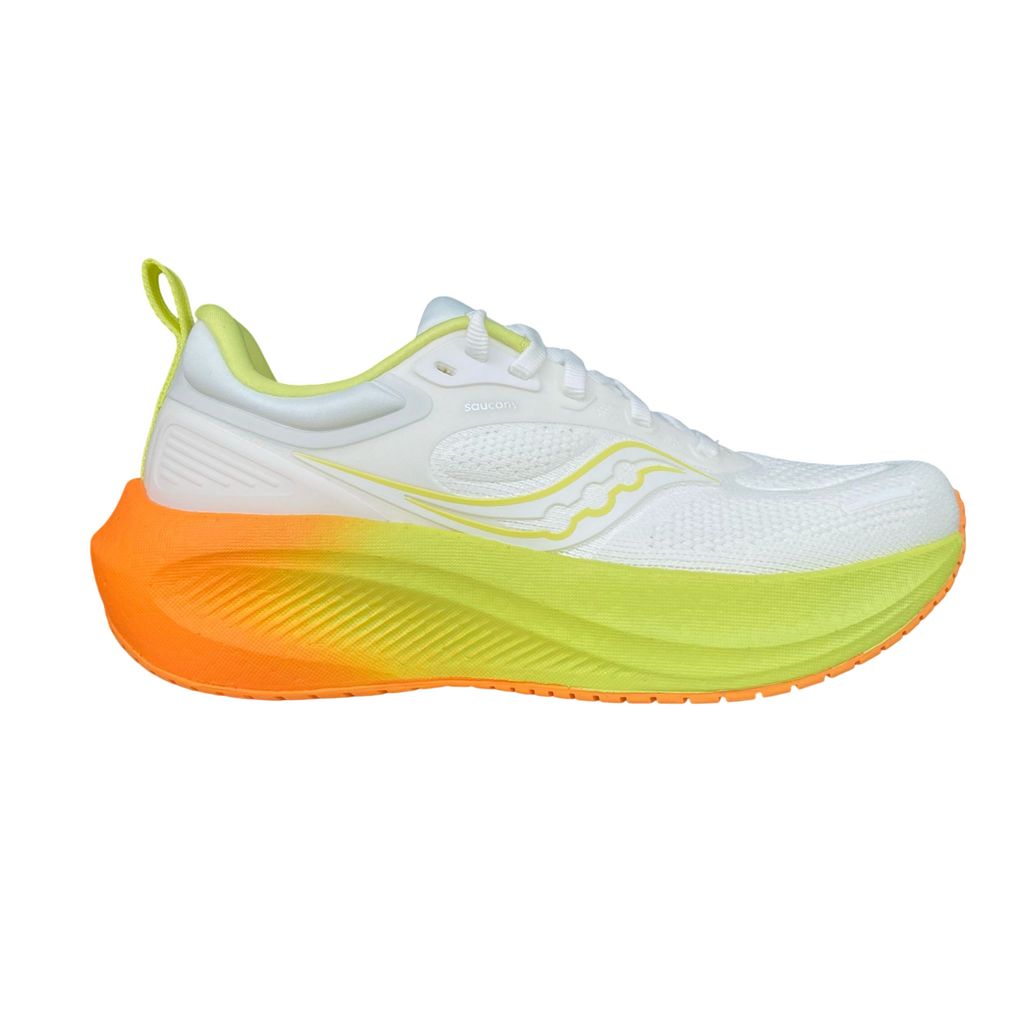 Saucony Surge 3 Donna Bianco Giallo S18215-100 - Scarpe Running Ammortizzate PowerGrid