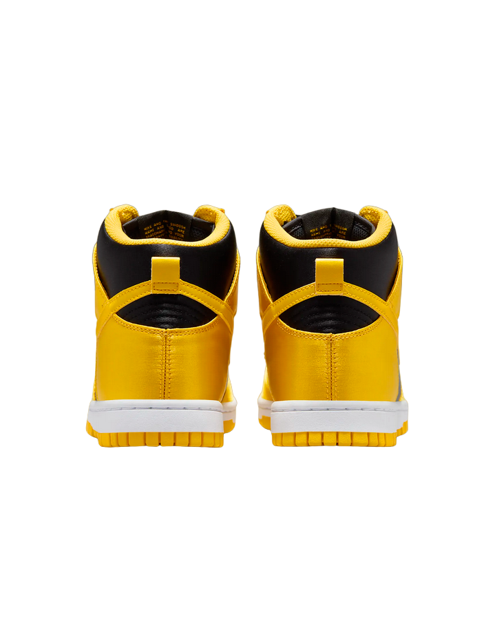 Nike Dunk High FN4216-001 Sneakers Donna Nero Bianco Giallo Mais